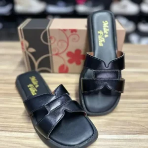 Rasteirinha Flat Preto