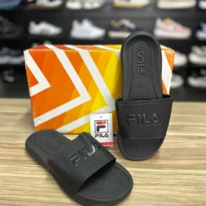Chinelo Fila Preto Slide Victory