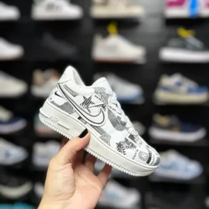 Nike Air Force Silk Branco Infantil
