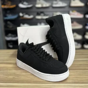 Nike Air Force Nobuck Black