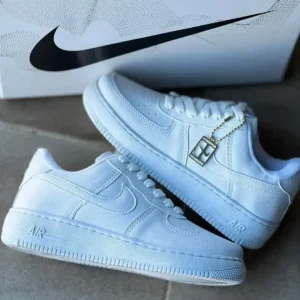 Nike Air Force Branco Aveludado
