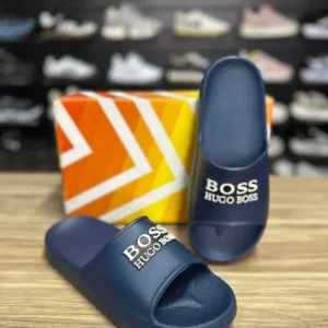 Slide Hugo Boss Azul Marinho