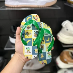 Chinelo Havaianas Infantil Minions Verde