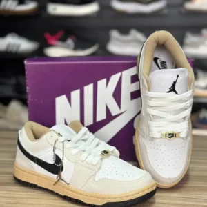 Nike Dunk Jordan Bege Preto