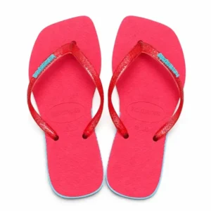 Chinelo Havaianas Pink/verde Tropical