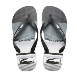 Chinelo Preto Lacoste