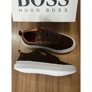 Hugo Boss Camurça Marrom