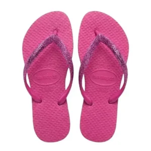 Chinelo Havaianas Total Glitter Pink