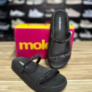 Papete Moleca Original 2 Tira Glitter Glamour