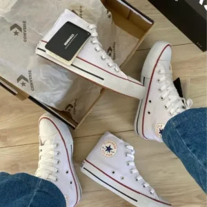 All Star Branco Cano Longo
