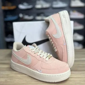Nike Air Force Jeans Rose Bege