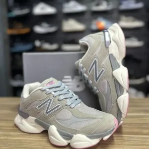 New Balance 9060 Cinza Rosa