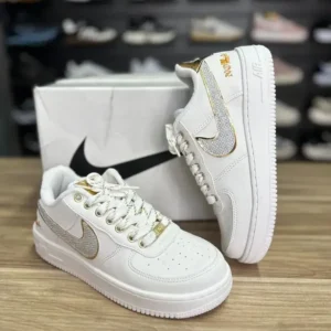 Nike Air Force Nola Branco/prata