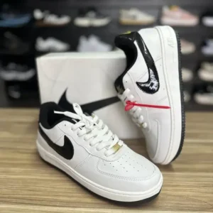 Air Force Branco Preto Verniz