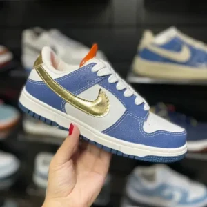 Dunk Low Jeans Escovado Azul Escuro