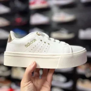 Adidas Grand Court Branco/ouro