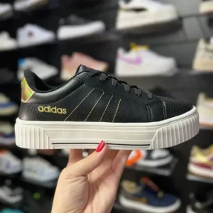 Adidas Grand Court Preto Holografico