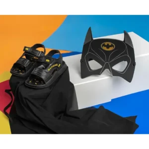Kit Sandalia + Mascara + Capa Batman