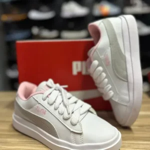 Puma Casual Branco Cinza Rosa