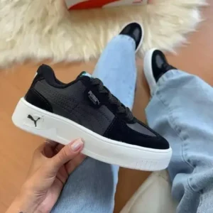 Puma Palermo Preto-preto Camurça