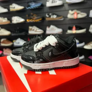 Nike Dunk Baby Verniz Preto