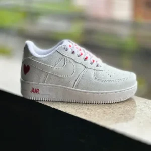 Air Force Branco Coração Infantil