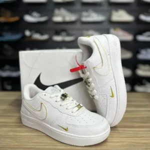 Air Force Croco Cinturão Branco