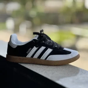 Adidas Samba Sola Baixa Preto Branco