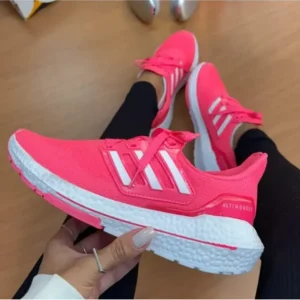 Adidas Ultraboost Rosa Neon/branco